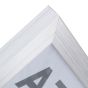 A3 Modern Silver Wooden Photo Frames