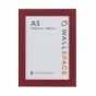 A5 Dark Red Photo Frame