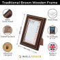 6 x 4 Traditional Brown Frame