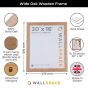 20 x 16 Wide Oak Wooden Photo Frames