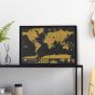 Frame for Luckies Scratchmap Deluxe Travel Size