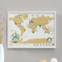 Frame for Luckies Scratchmap Deluxe Travel Size