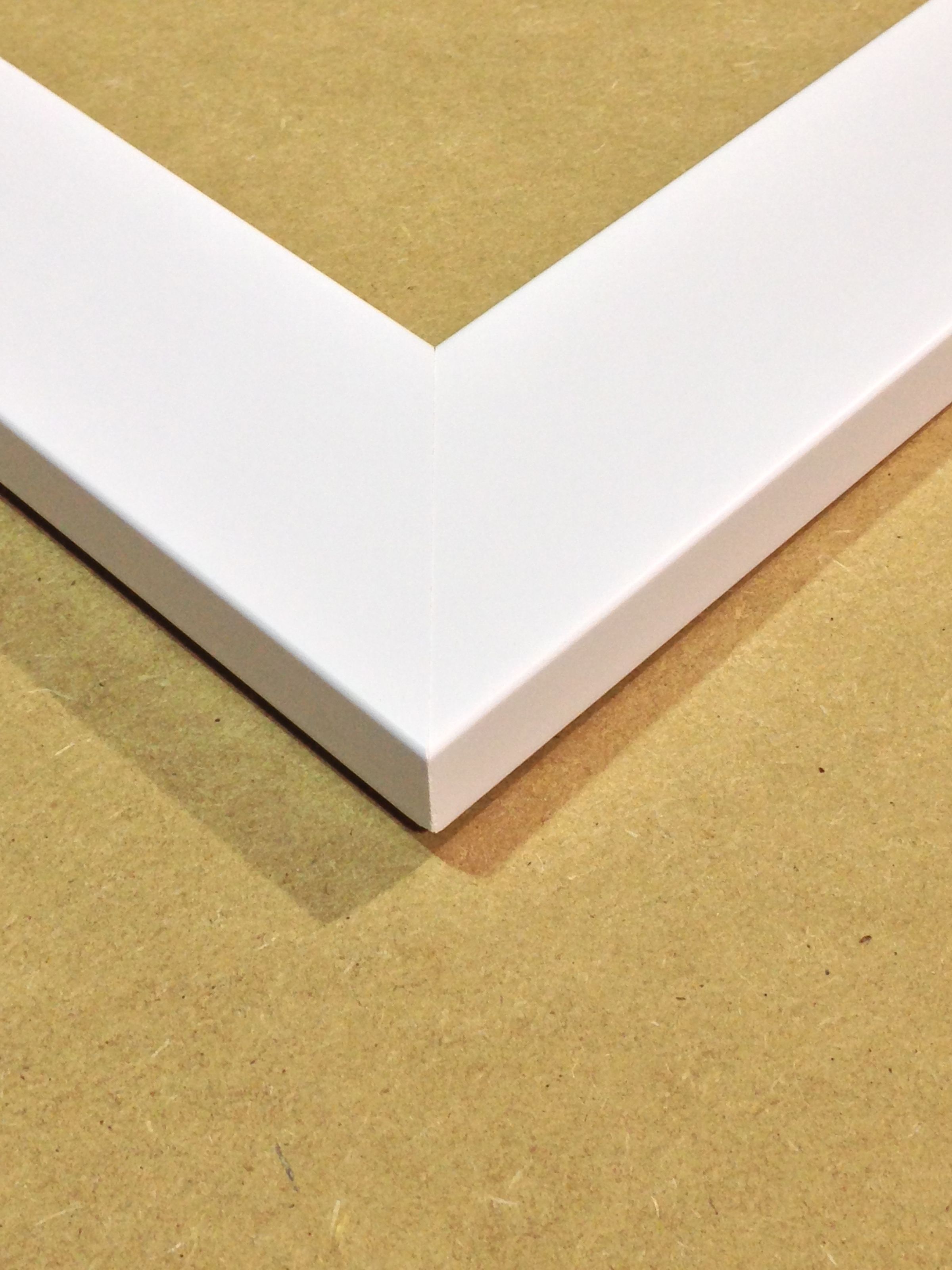 How To Get Perfect Corner Joints on a White Frame | The Wall Space ...